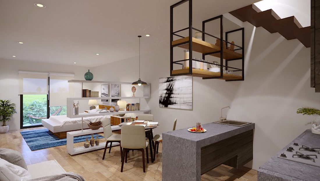 953 studio playa del carmen 1