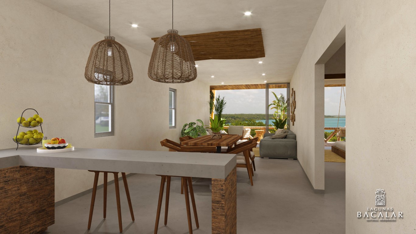 Lagunas Bacalar 3 Bedroom Condo Bacalar Real Estate for Sale