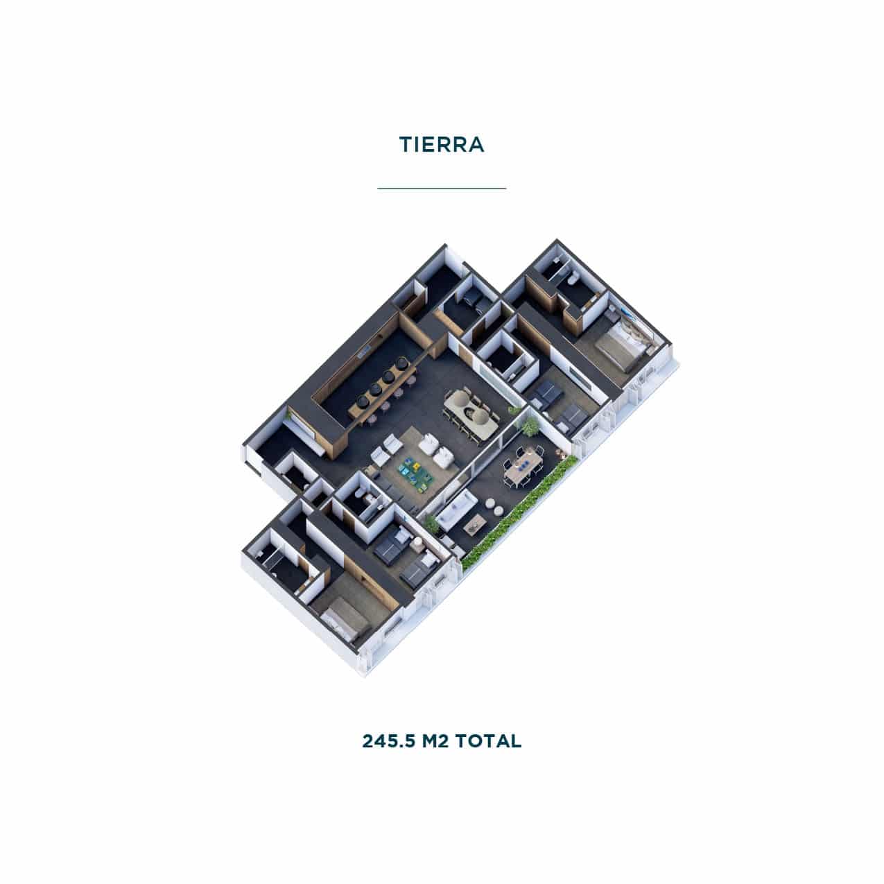 TIERRA Floor Plan