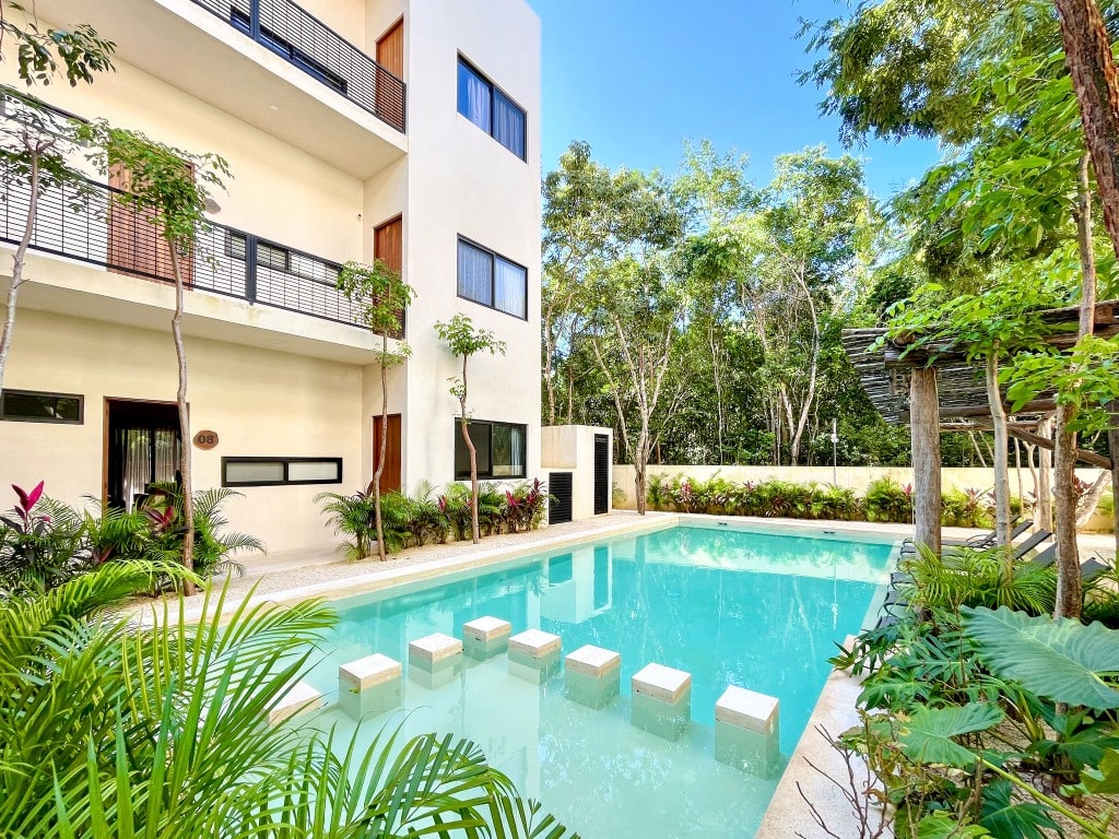 Coba II 3 Bedroom Condo Tulum Real Estate for Sale 399000 USD